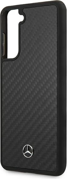 Mbështjellës Mercedes MEHCS21MRCABK Dynamic Line për Samsung Galaxy S21+, i zi, hardcase