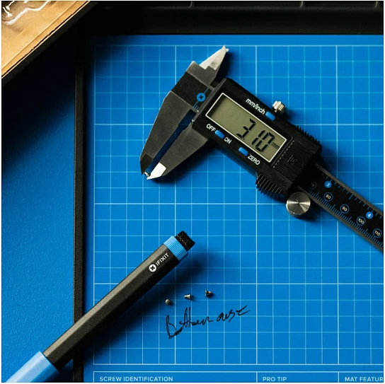 Shubler digjital iFixit, LCD, mm/inch, i zi