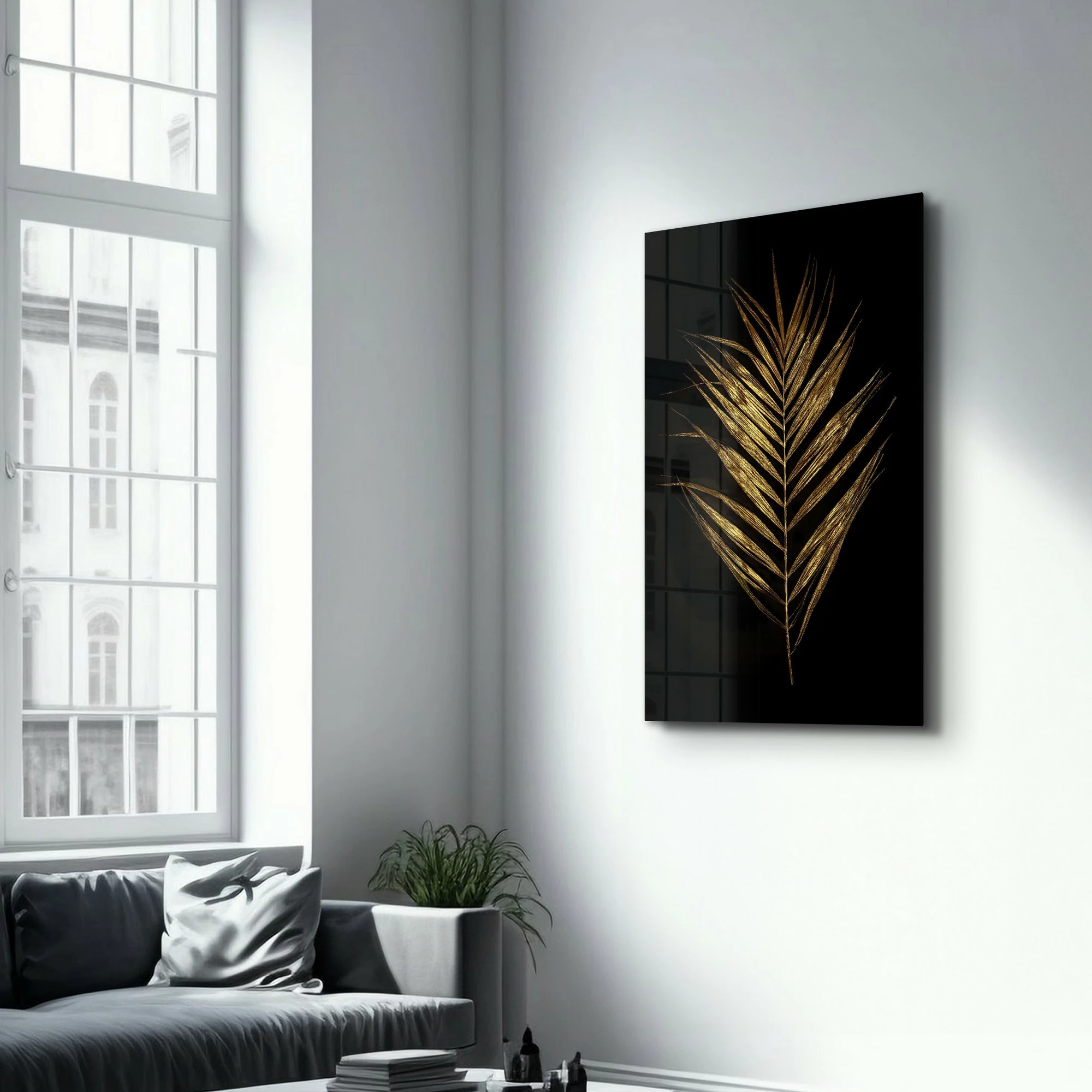 Pikturë dekorative prej xhami të temperuar, Wallity, CAM-2034, 70x110cm