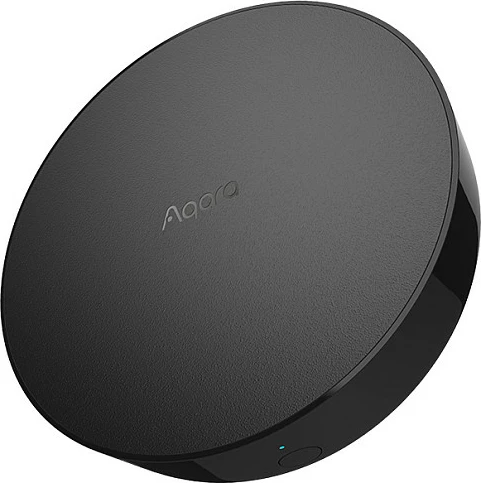 Hub smart home Aqara Hub M2 HM2-G01, ZigBee 3.0, Wi‑Fi/Ethernet, Bluetooth, IR, Black