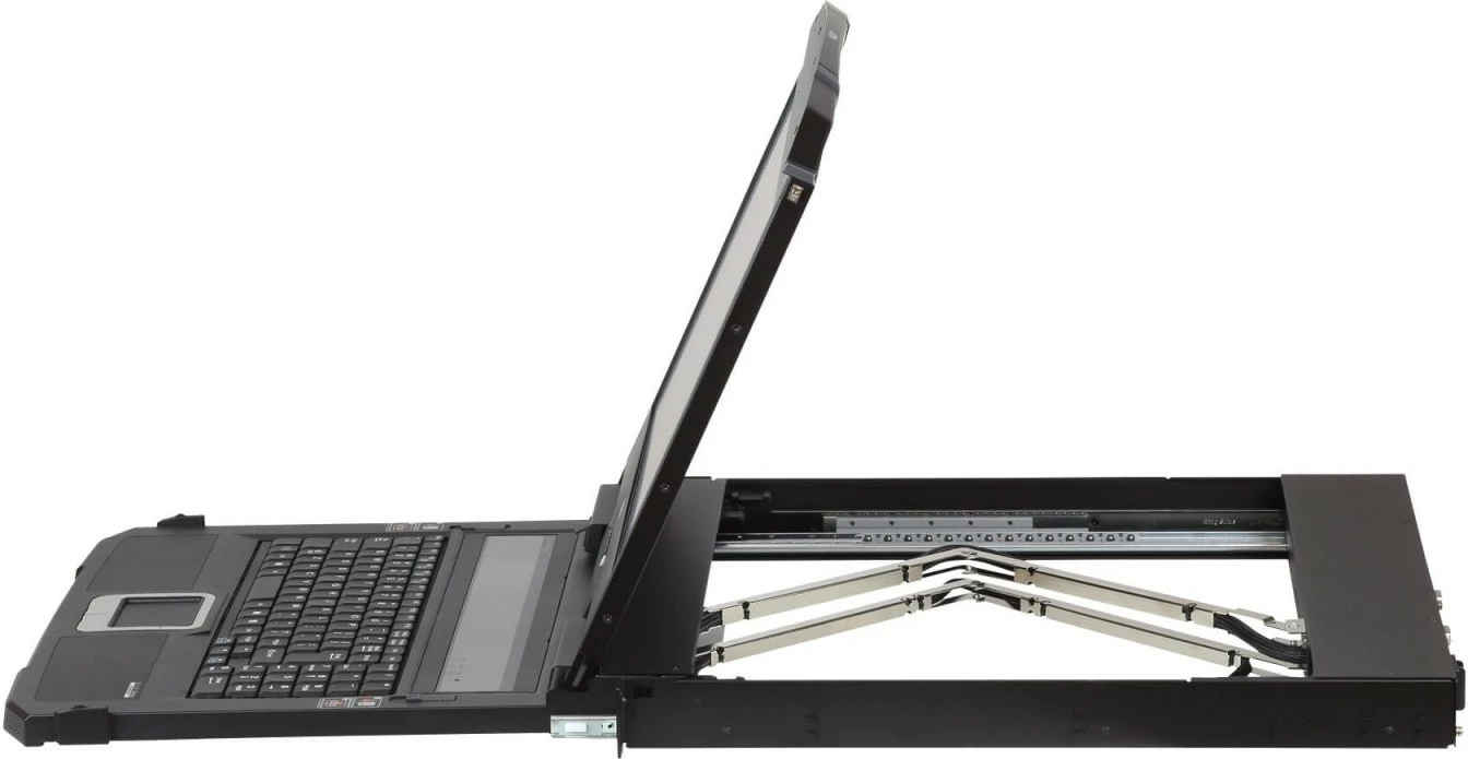 Konsolë rack ATEN CL3800NW-ATA-AG, 18.5", Dual Rail, HDMI/DVI/VGA, e zezë