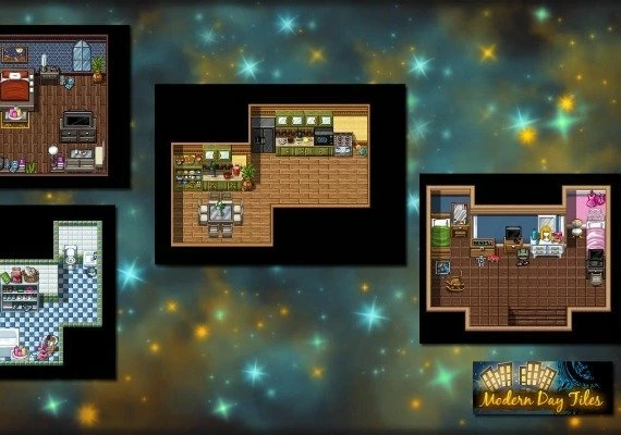 RPG Maker VX Ace - Modern Day Tiles Resource Pack DLC EN Global