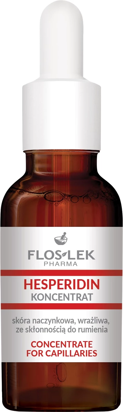 Serum për fytyrë dhe sy Floslek Hesperidin Concentrate for Capillaries për femra, 30ml