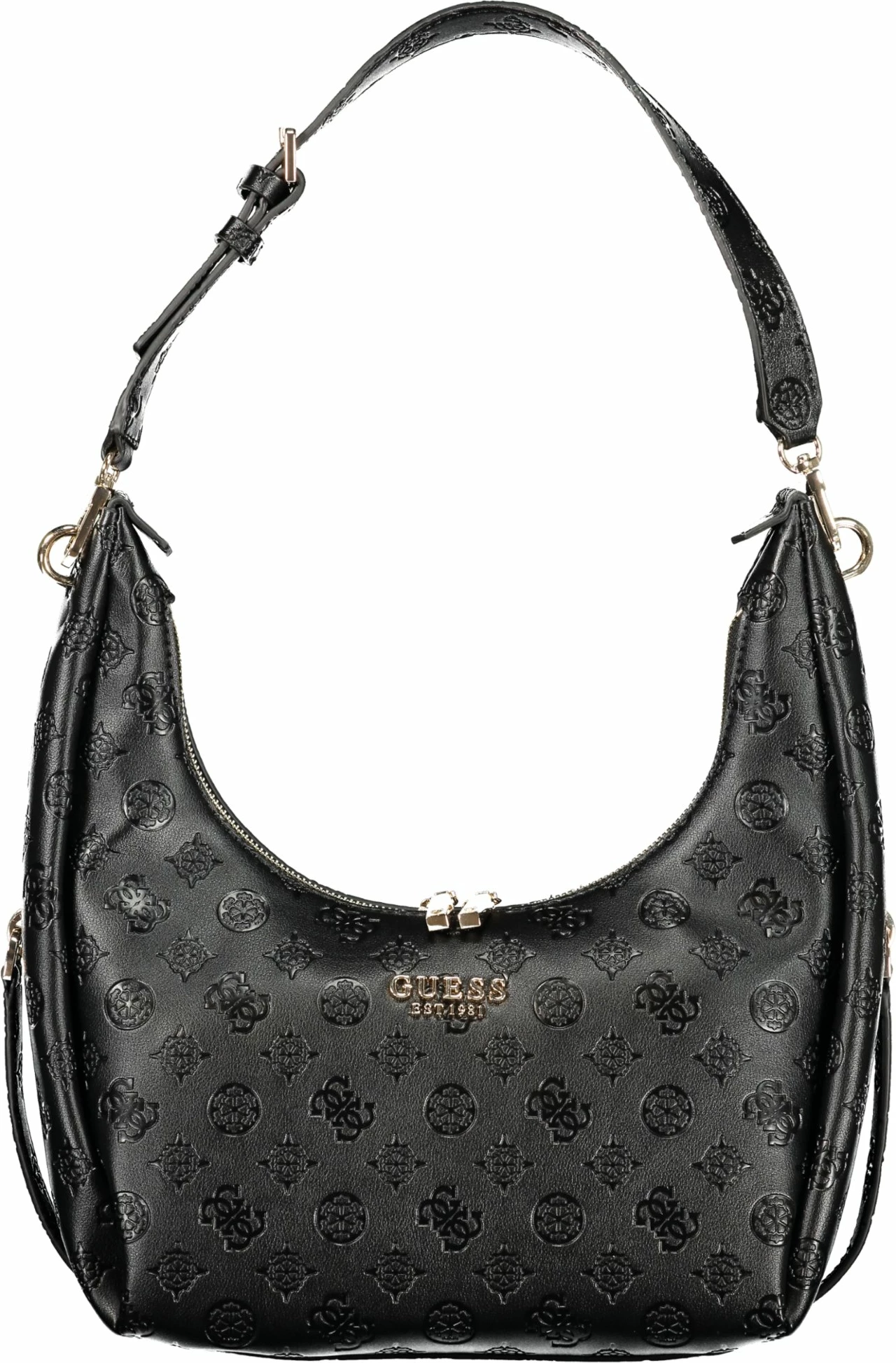 Çantë GUESS JEANS Phoebe femra, e zezë