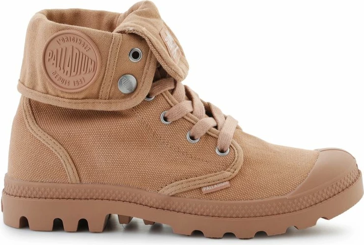 Këpucë për femra Palladium, ngjyrë kafe/bezhë