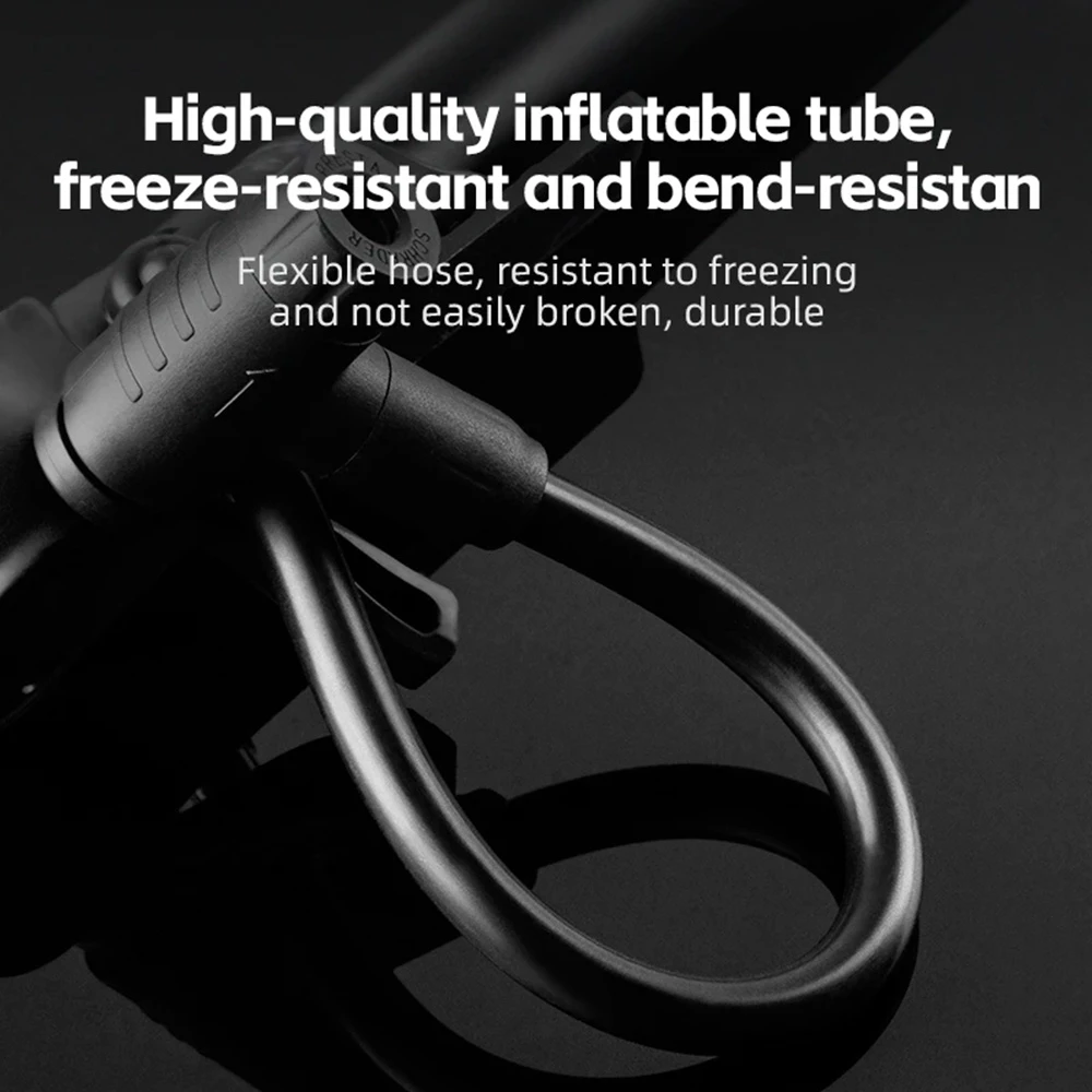 Pompë biçiklete Rockbros 42310006001 me manometër, e zezë