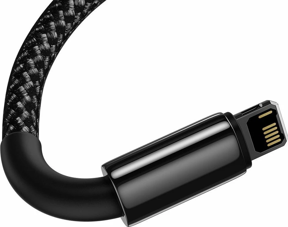 Kabllo USB-A në Lightning Baseus CALWJ-A01 2 m, e zezë