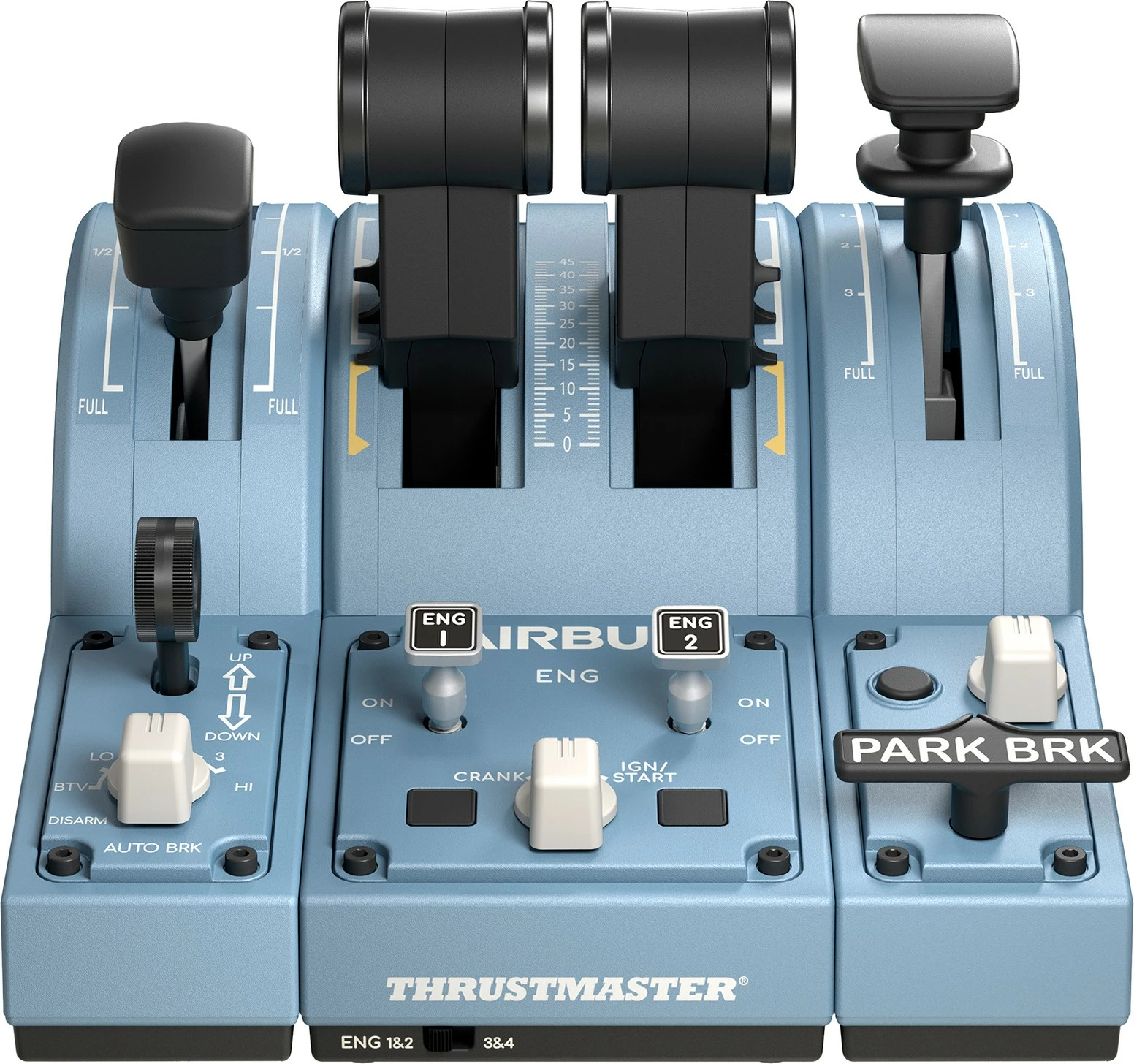 Kontrollues fluturimi Thrustmaster TCA Quadrant AIRBUS Edition, PC, zi/kaltër