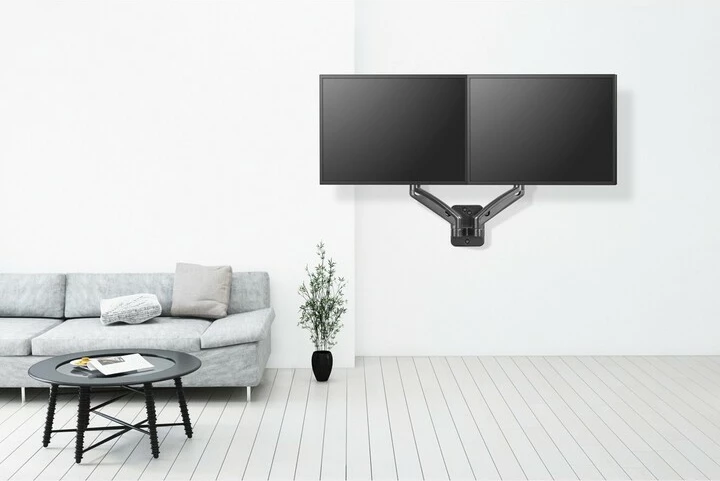 Mbajtëse për dy monitorë 13"-32" STELL SOS 1820 - E zezë