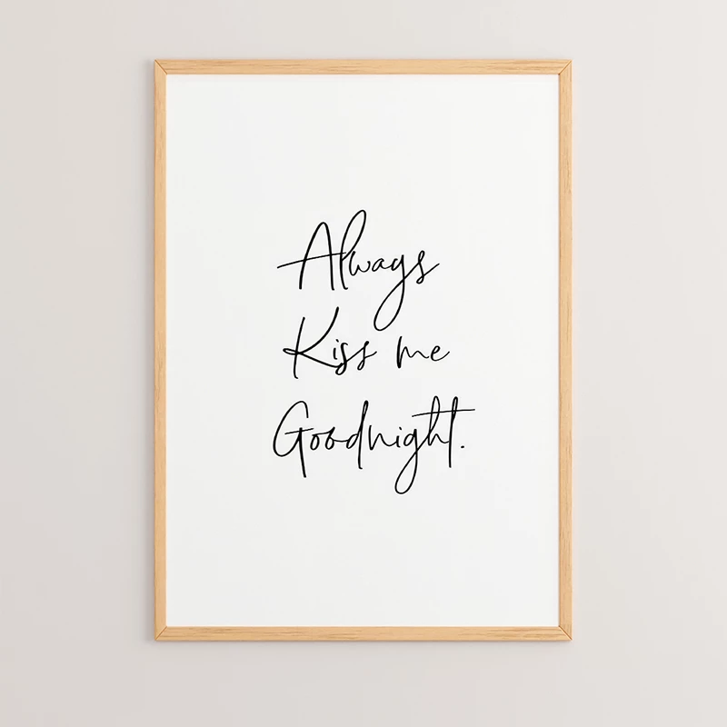 Dekor muri në kornizë Lovery, printim digjital, shumëngjyrësh, 33x1.5x48cm