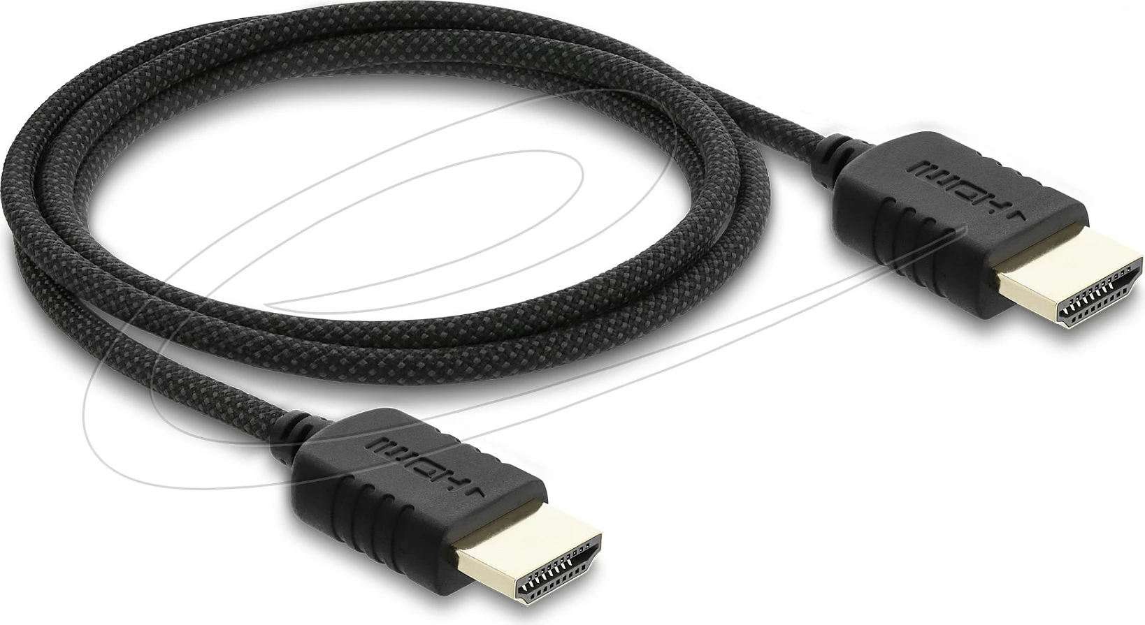 Kabllo HDMI DeLOCK High Speed 8K 60Hz 48Gbps, 1 m, e zezë
