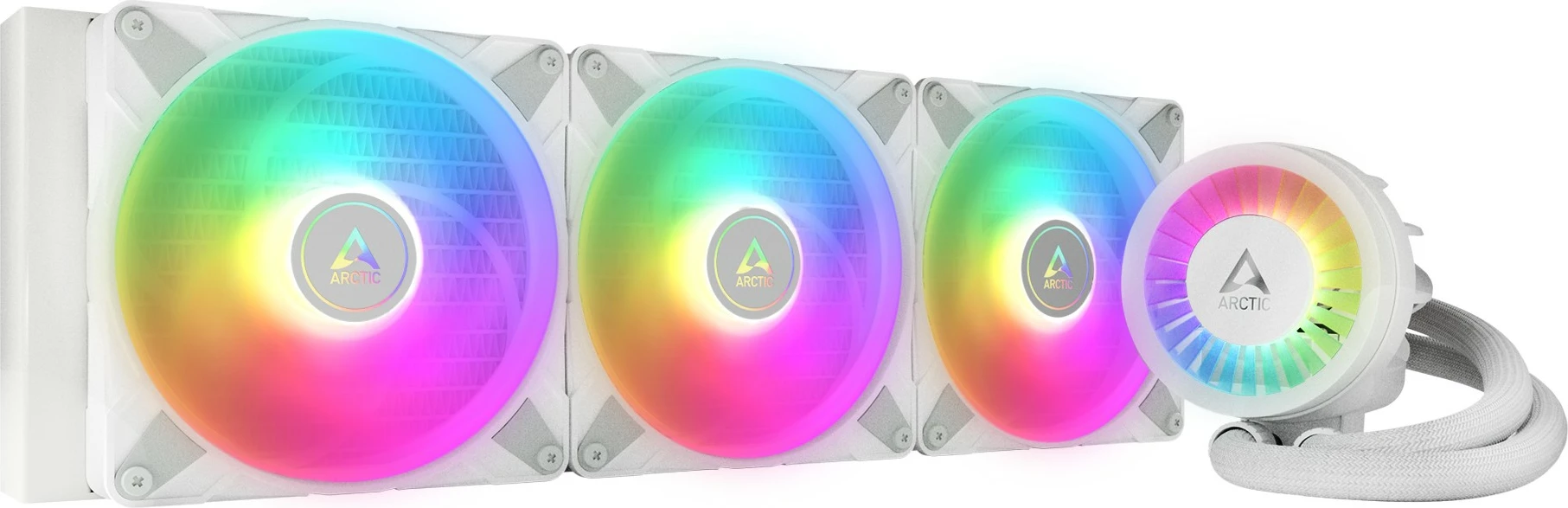 Ftohës uji ARCTIC Liquid Freezer III 420 A-RGB, 14 cm, i bardhë
