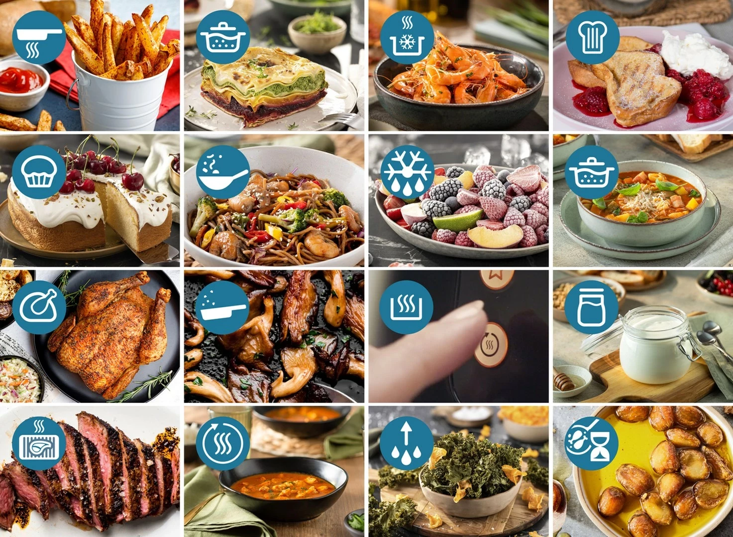 Fritezë ajri Philips NA 342/00, 1.4 kg, Ari