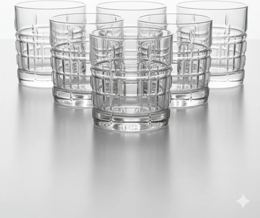 Set gotash xhami (6 copë), Hermia Concept, LV-BRT440F