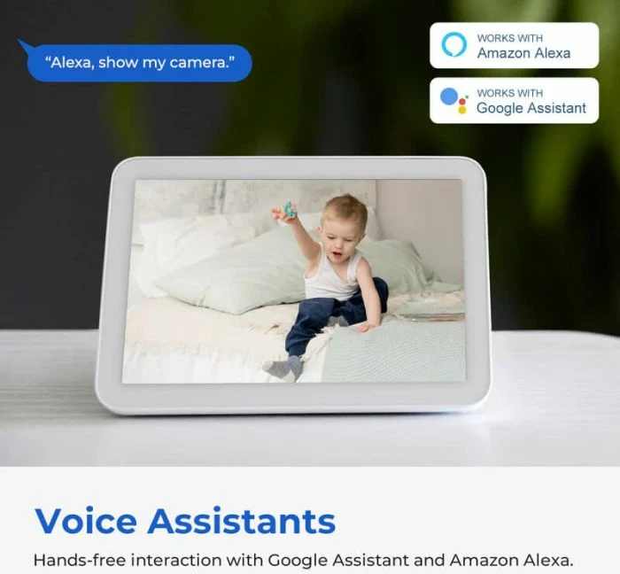 Kamerë sigurie Wi‑Fi për brenda IMILAB C22 (CMSXJ60A_W) 3K/5MP, 360° pan/115° tilt, zoom 6x, e bardhë