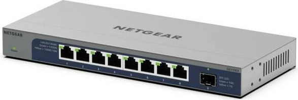 Switch NETGEAR GS108X, L2, Gigabit Ethernet, Gri