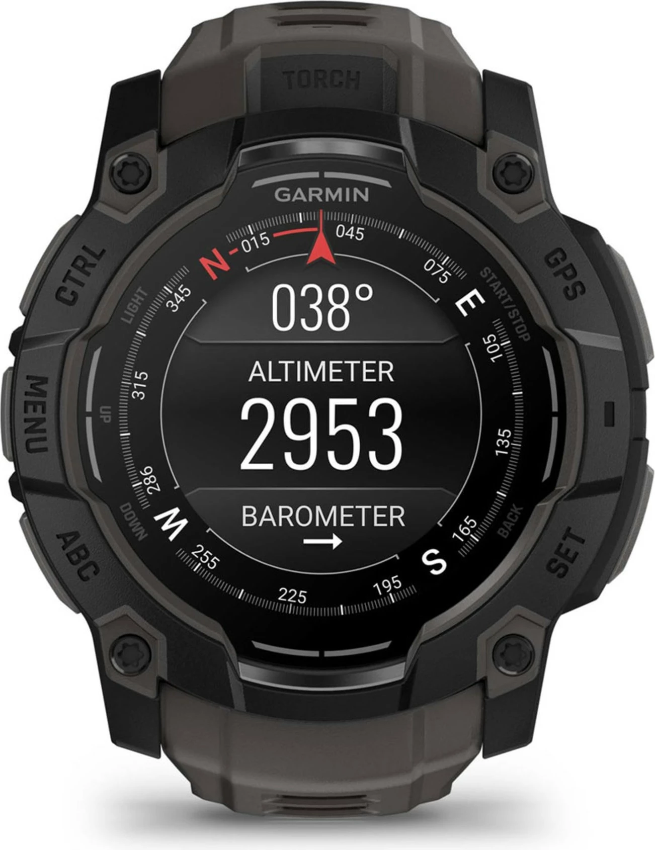 Smartwatch Garmin Instinct 3 AMOLED, 4 GB, GPS, e zezë