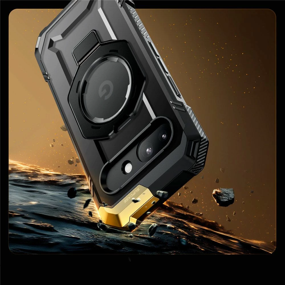 Mbështjellës Supcase UB Grip Mag për Google Pixel 9A, i zi