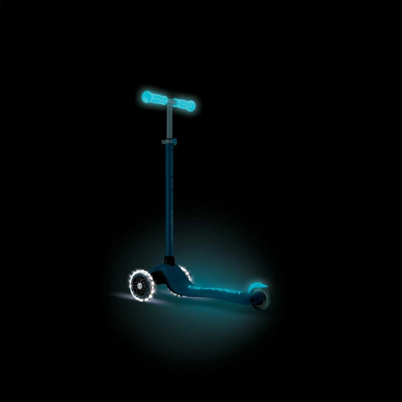 Trotinet për fëmijë Globber PRIMO PLUS GLOW LIGHTS 443-100, petrol blue