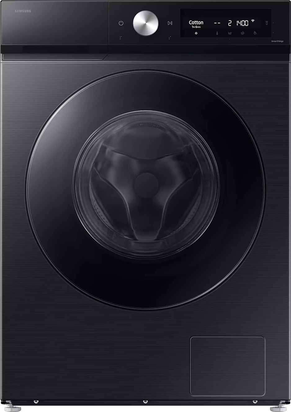 Lavatriçe-tharëse, Samsung WD11DB7B85GBU4, 11/6 kg, 1400 rpm, Wi‑Fi, BESPOKE, e zezë