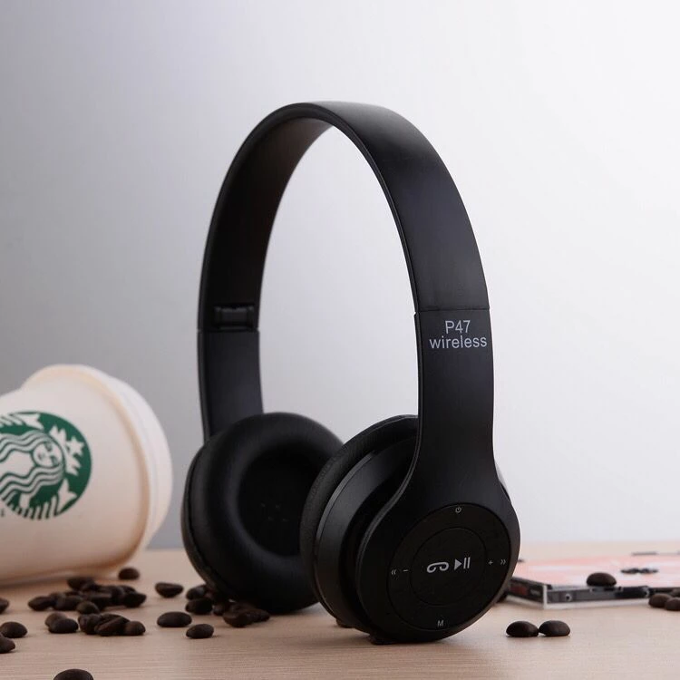 Kufje Wireless mbi-vesh (Over-Ear) P47 me Bluetooth