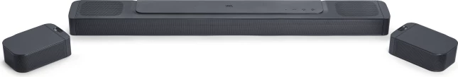 Soundbar JBL Bar 800 5.1.2 720W, Bluetooth 5.0, Wi‑Fi 6, HDMI eARC, Dolby Atmos, me subwoofer pa tela, e zezë