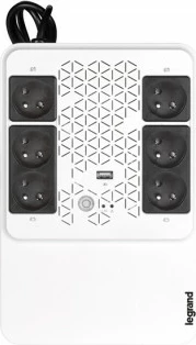 UPS Legrand Keor Multiplug 800 AVR, 310084, 800 VA, 6 dalje, zi/bardhë