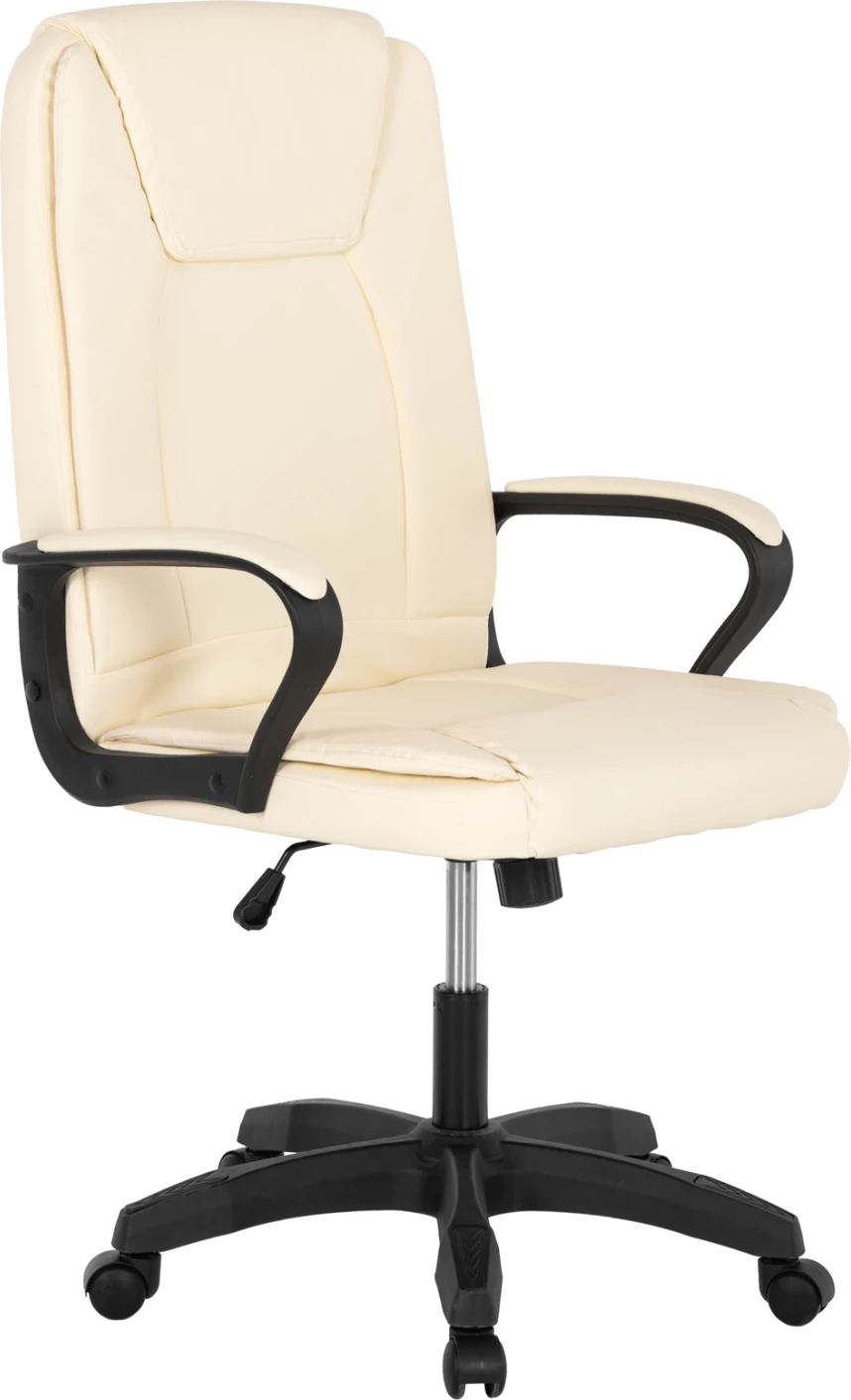 Karrige për zyre, ngjyrë ecru, FH1188.03, 63x70x114H cm