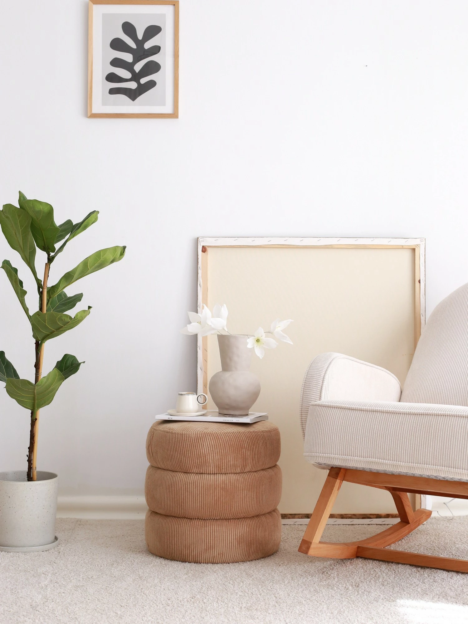 Puf Atelier del Sofa, Boum, ngjyrë deve