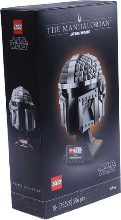 Set LEGO Star Wars Mandalorian Helmet 75328, 584 pjesë, 18+