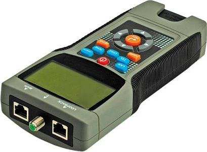 Tester kabllosh LAN VALUE multifunksional, TDR, LCD backlight, gri/zi