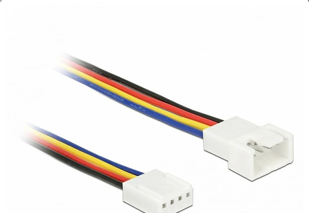 Kabllo zgjatëse për ventilator DeLOCK 85363, 4-pin PWM, 0.7 m, mashkull-në-femër, multicolor