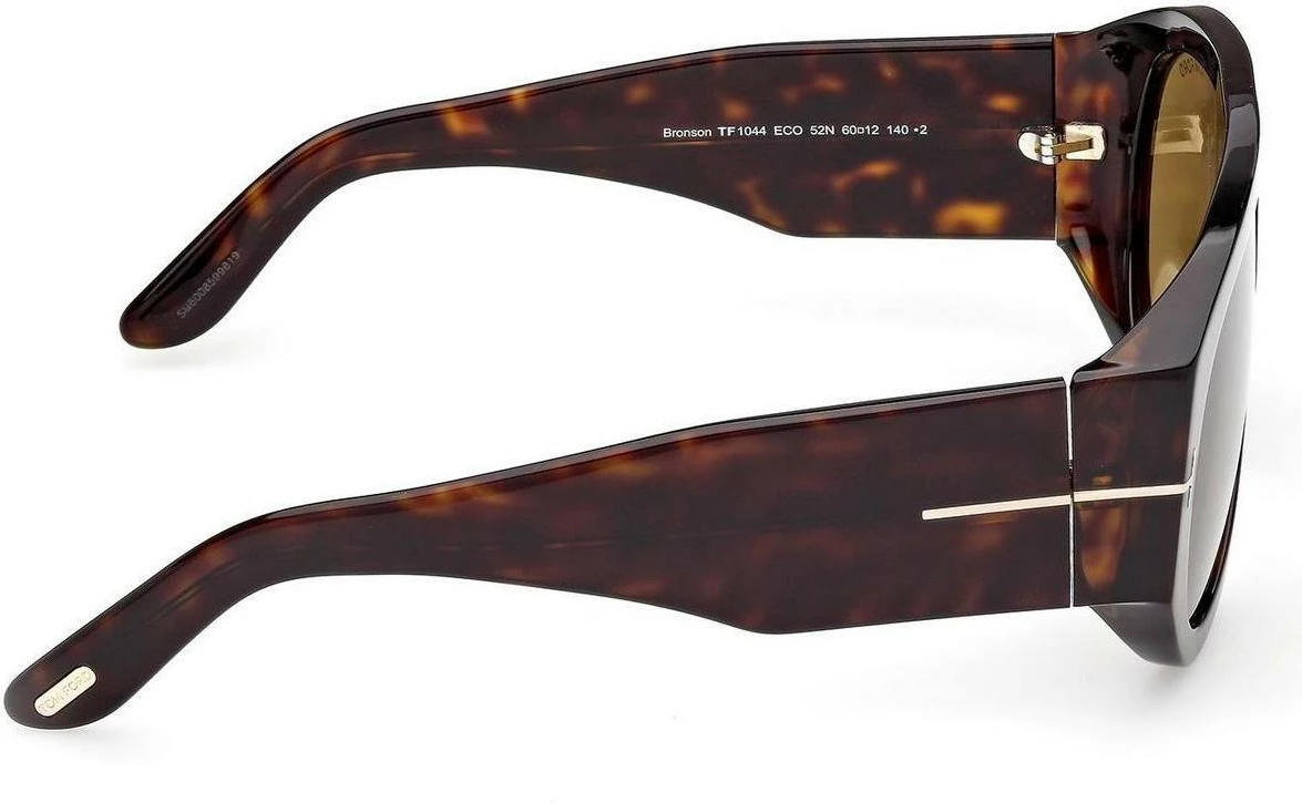 Syze dielli për meshkuj Tom Ford Bronson FT1044 52N, havana [Ngjyra: 60]