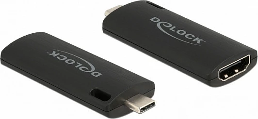 Stick kapje video HDMI DeLOCK MS2109, USB-C (USB 2.0), 4K@30Hz, e zez