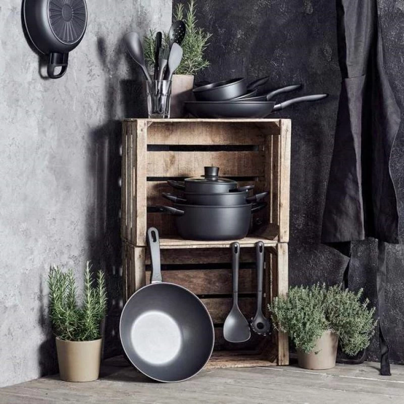 Tigan wok BALLARINI Avola 30 cm, i bardhë