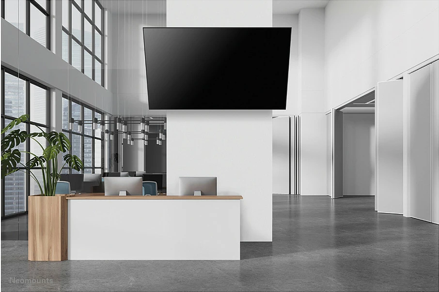 Mbajtëse muri për TV Neomounts LEVEL-750 WL35-750BL18, 55-98", VESA 800x600, 125 kg, e zezë