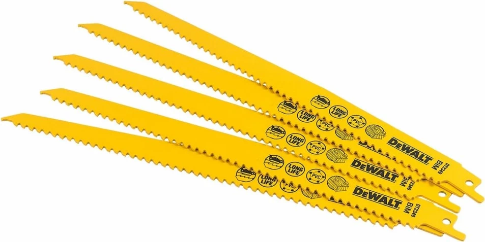 List sharrë DeWalt DT2349 228 mm set 5 copë