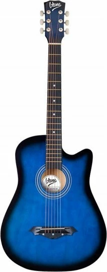 Kitarë akustike V-Tone AG ONE BB 4/4, set me çantë, rrip, plectra dhe tela rezervë, blueburst
