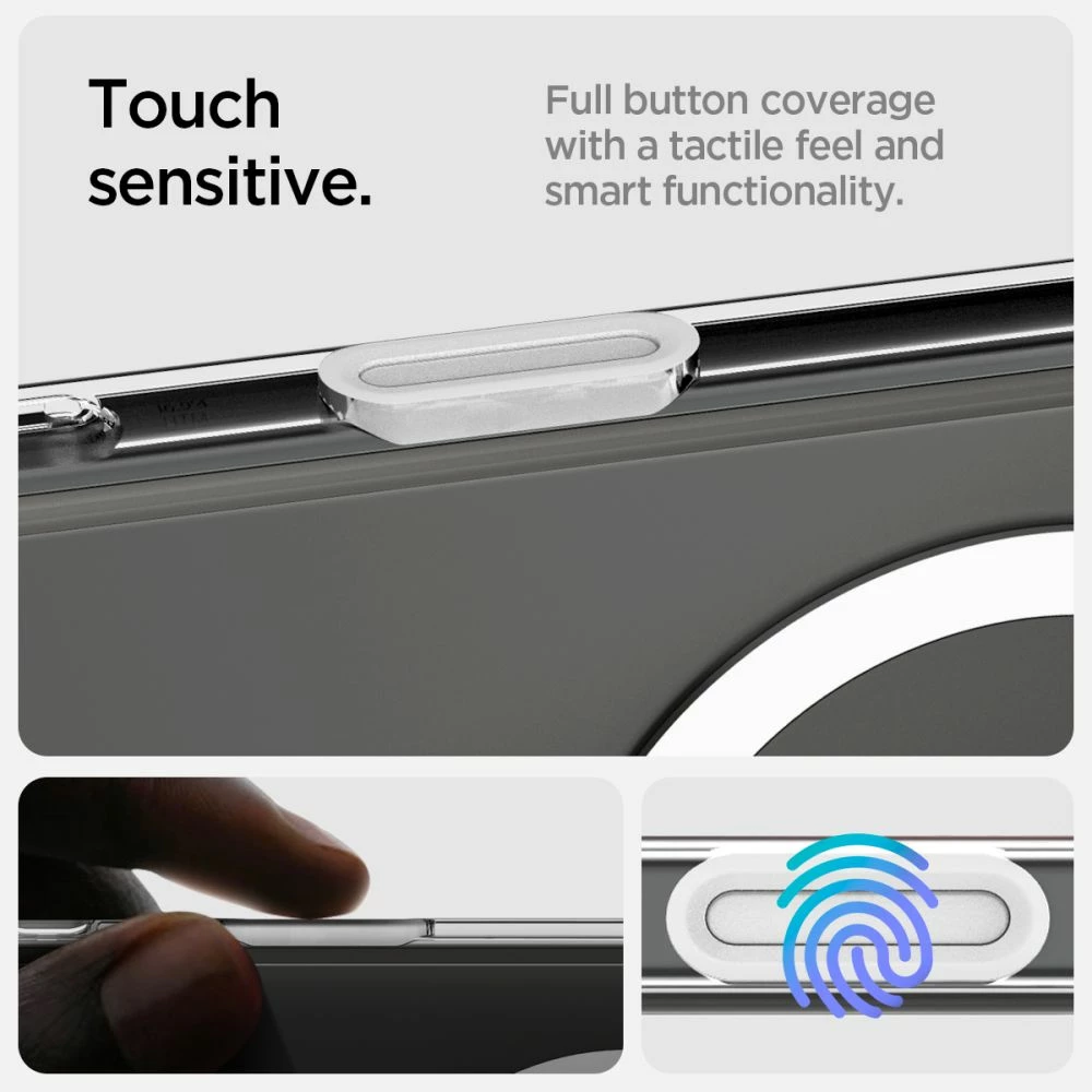 Mbështjellës Spigen Ultra Hybrid për iPhone 16 Pro, Bardhë