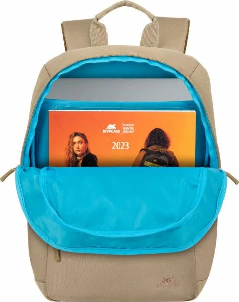 Çantë shpine për laptop RIVACASE 8264 13.3-14", material i papërshkueshëm nga uji, bezhë