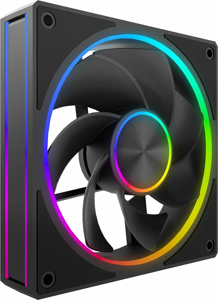 Ventilator kasë Modecom Volcano Loop 120 ARGB Reverse 120 mm 4-pin PWM, i zi