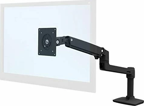 Mbajtës monitori për tavolinë Ergotron LX Desk Mount 45-241-224 deri 34\" VESA 75x75/100x100 max 11.3 kg, i zi