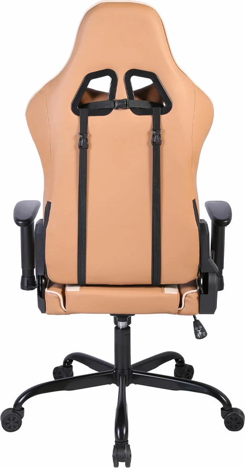 Karrige gaming EXPLOR për zyre, ngjyrë mocca-grez, 50x71x135