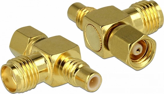 Adapter antene SMC DeLOCK 89629, bronz, 22 mm, ngjyrë ari