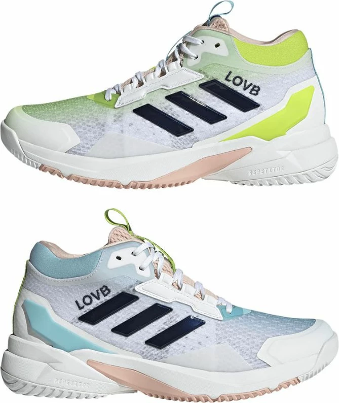 Atlete volejbolli për femra adidas, shumëngjyrëshe