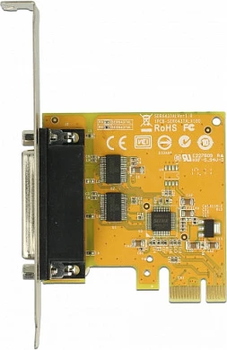 Kartë zgjerimi PCIe x1 DeLOCK 2x RS-232, 921K, mbrojtje ESD