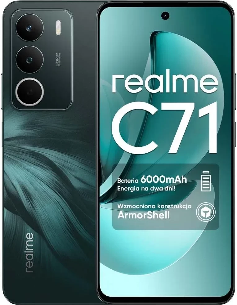 Celular Realme C71 8/256GB gjelbër