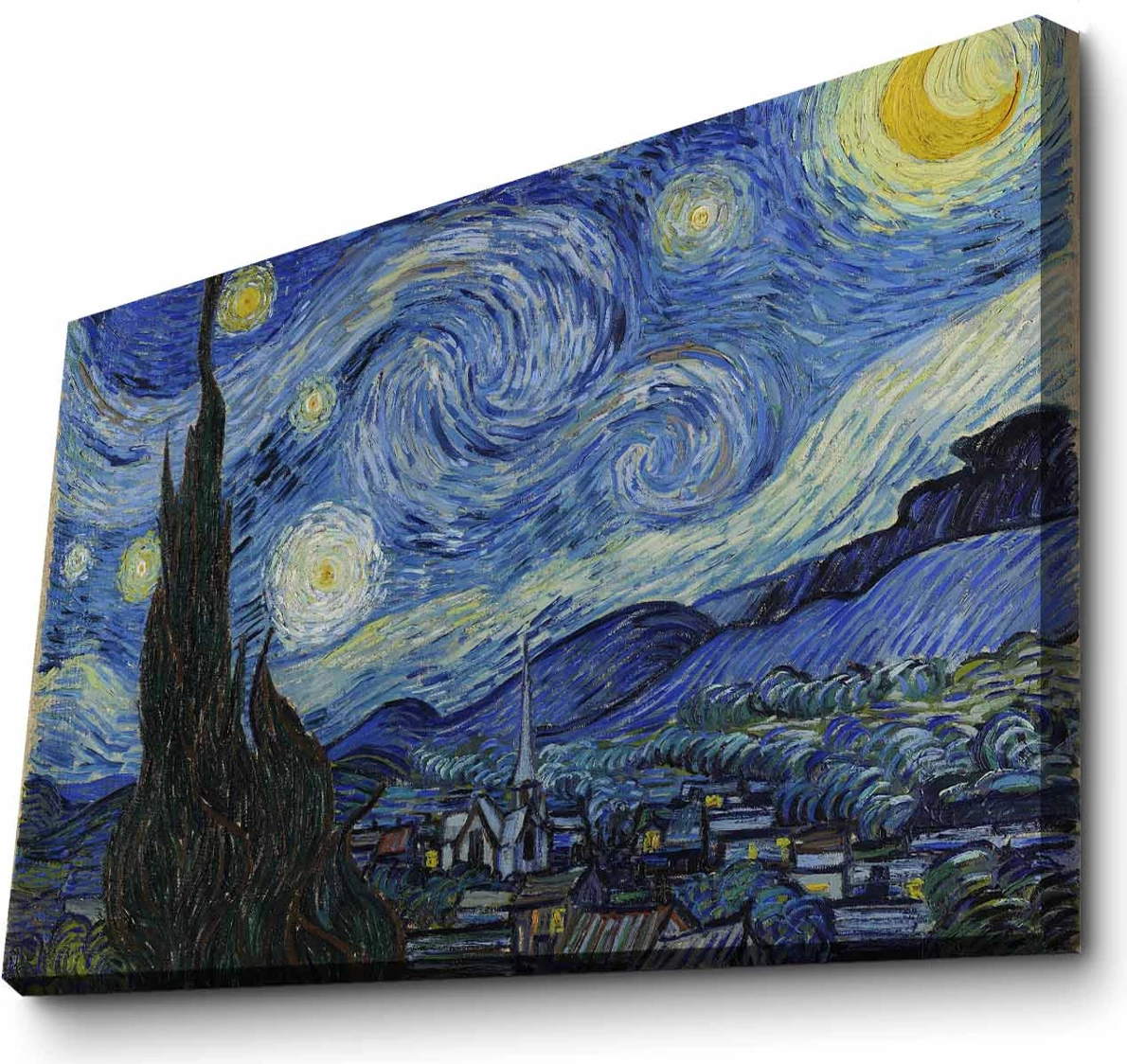 Pikturë dekorative në kanavacë, Van Gogh, shumëngjyrëshe, 45x70cm