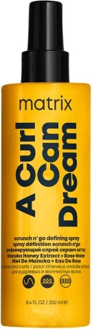 Spray për flokë kaçurrela Matrix A Curl Can Dream për femra 250ml