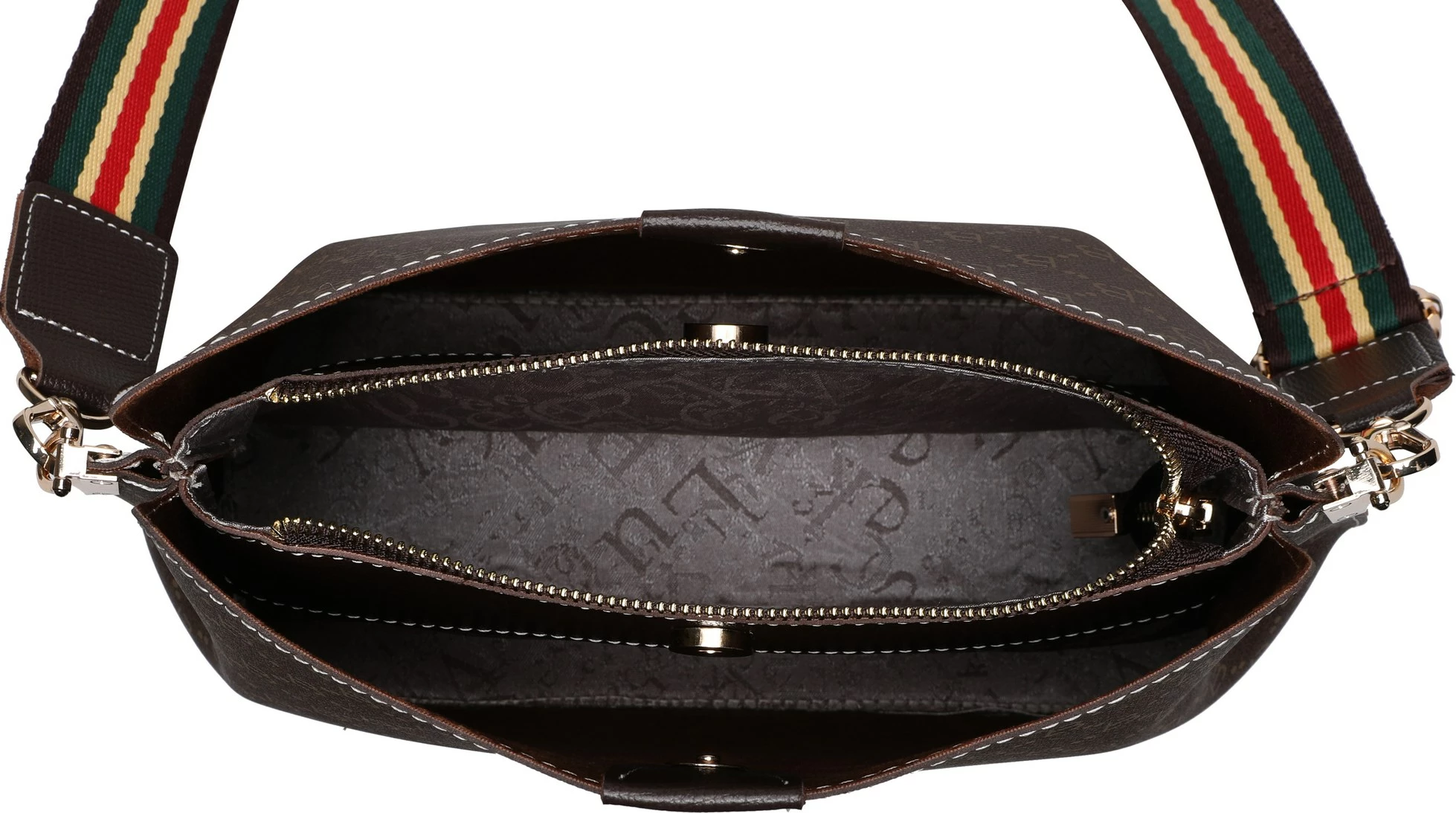 Çantë shpatullës Lucky Bees, 334 v2, ngjyrë kafe